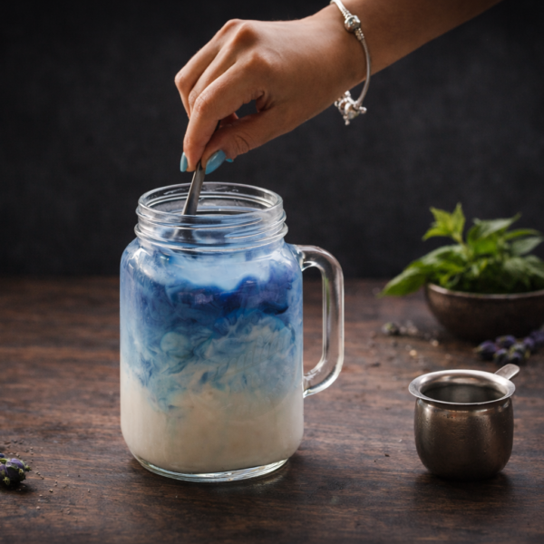 Butterfly Tea Latte