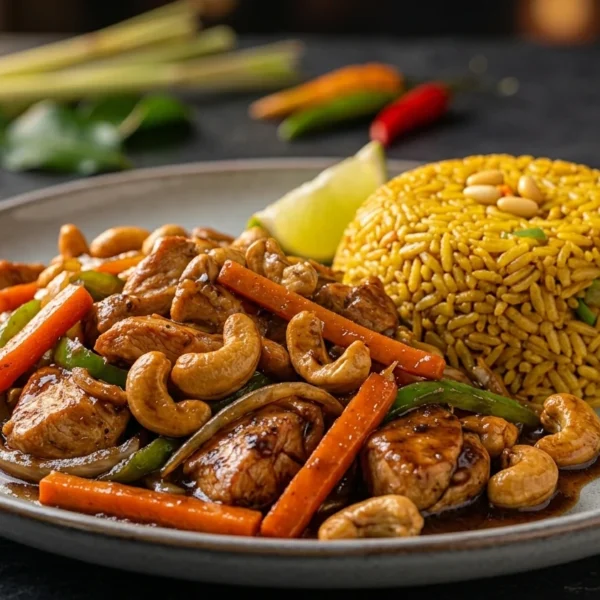 Pollo con Nuez de la India - Thai Thai Mérida