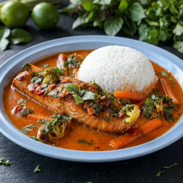 Salmón al Curry - Thai Thai Mérida