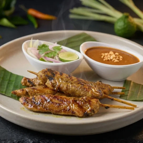 Satay de Pollo - Thai Thai Mérida